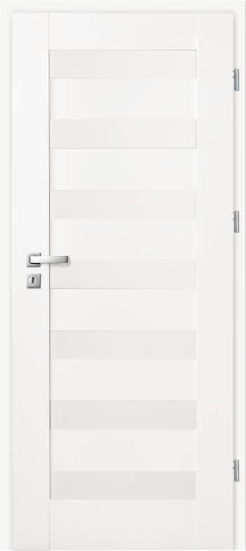 Drzwi ramowe białe Elba 2