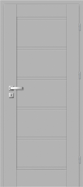 Drzwi modułowe szary Graso 2